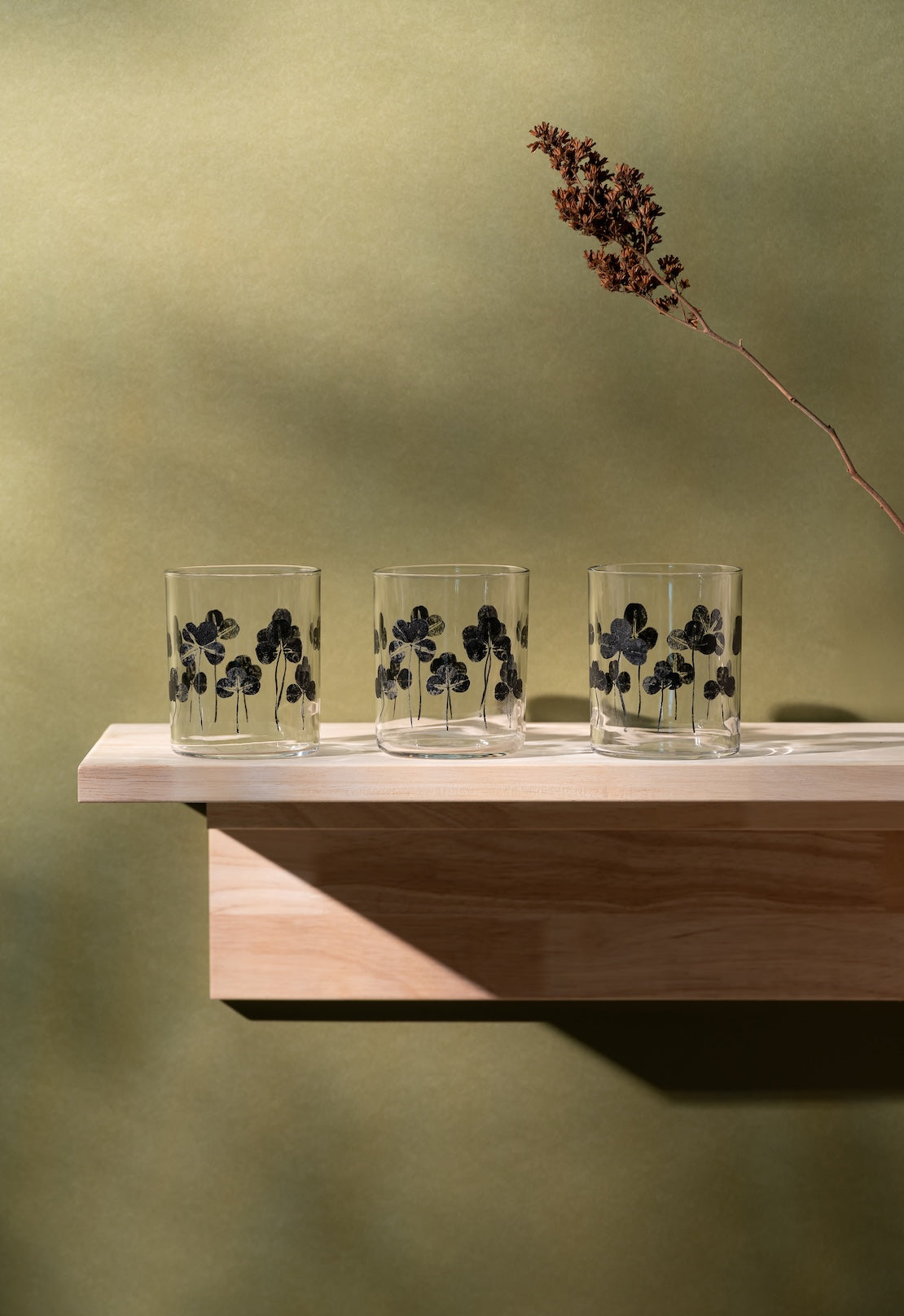 Muurla | Teemu Järvi, Clover Drinking Glass, 0.28L