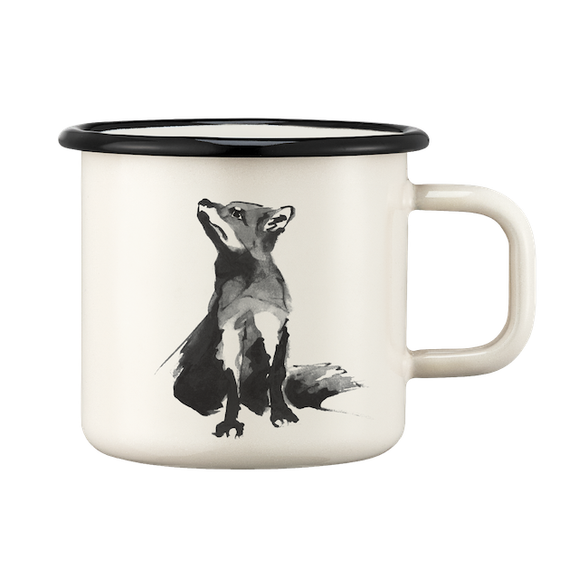 Muurla | Teemu Järvi, Enamel Mug, 0.37L, Fox