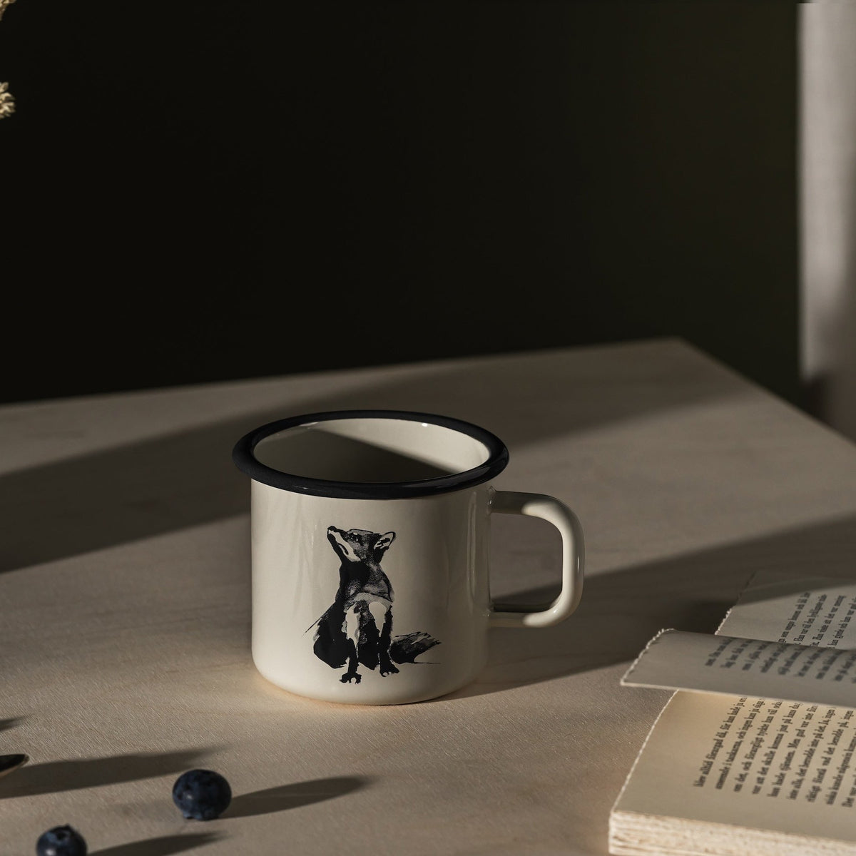 Muurla | Teemu Järvi, Enamel Mug, 0.37L, Fox