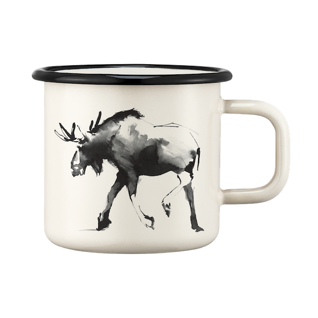 Muurla | Teemu Järvi, Enamel Mug, 0.37L, Moose