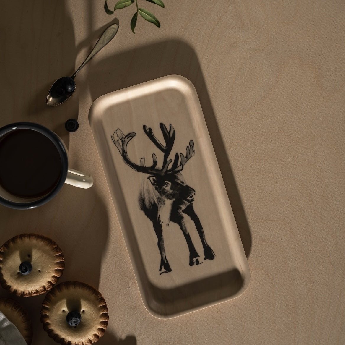 Muurla | Teemu Järvi, Tray, 27x13cm, Reindeer