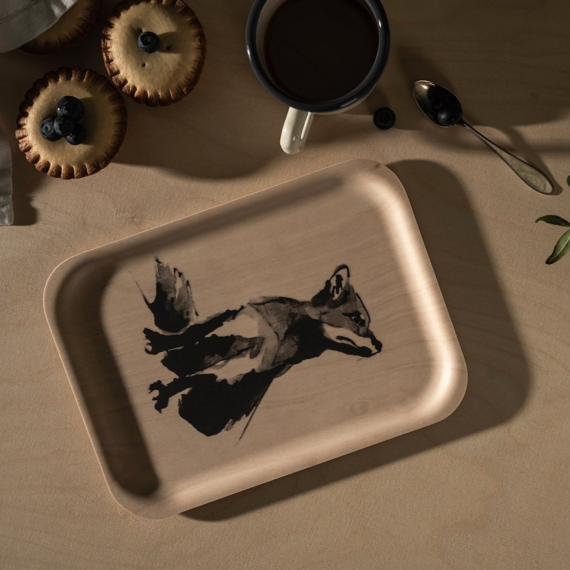 Muurla | Teemu Järvi, Tray, 27x20cm, Fox