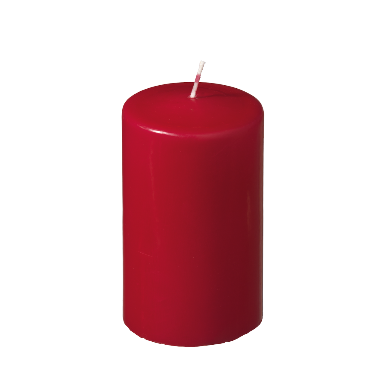 Havi Pillar Candle in Classic Red.