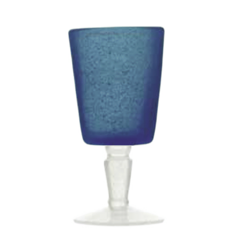 Memento Wine Goblet Deep Blue