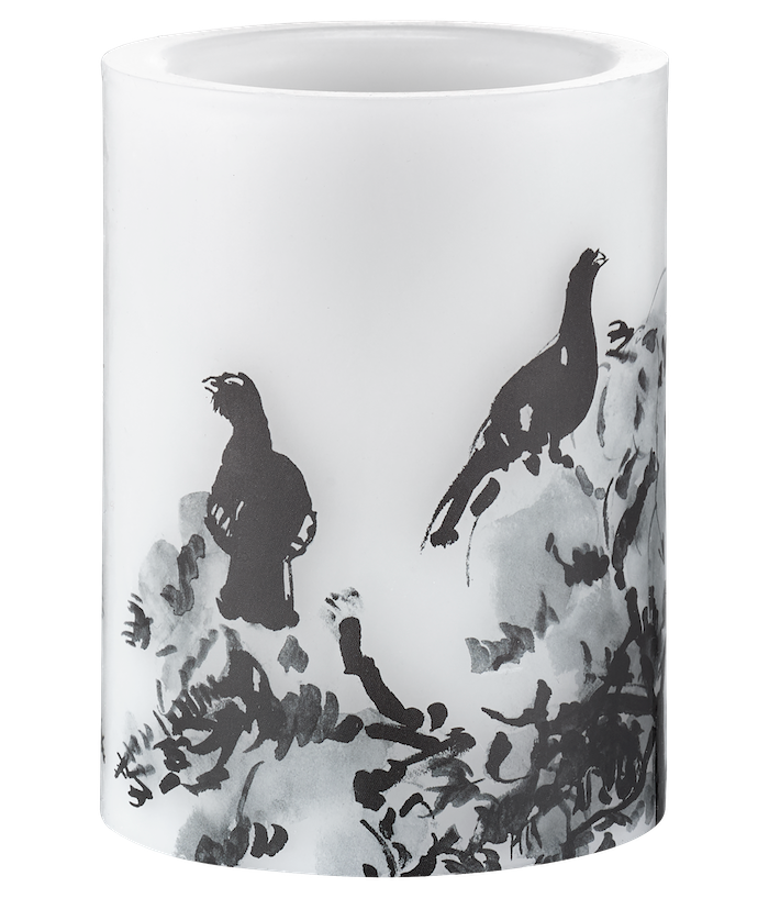 Muurla | Teemu Järvi, LED candle, 10cm, Winter Capercaillie
