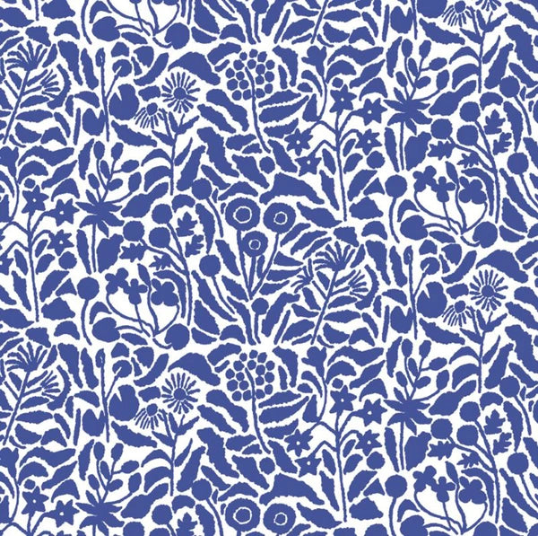 HAVI | &#39;Coffee &amp; Cake&#39; Napkin | Pack of 20 | 24x24cm | Niitty Blue