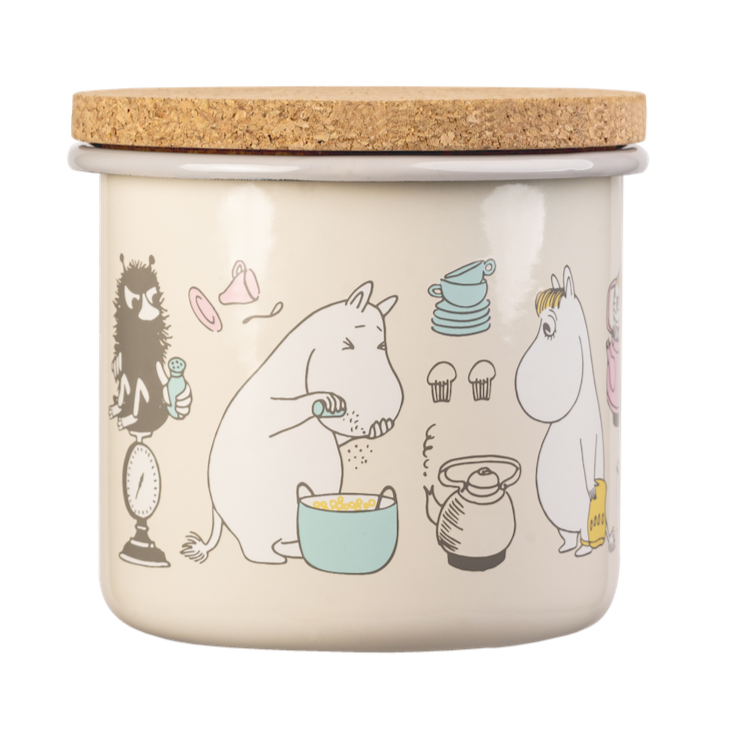 Bon Appétit Moomin Storage Jar with Cork Lid  1719-130-02