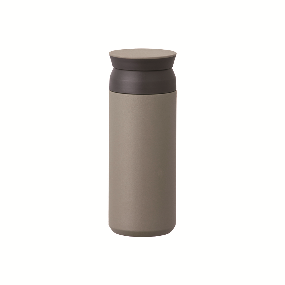 Kinto Travel Tumbler in Khaki with a capacity of 500ml.