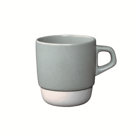 Kinto SCS Stacking Mug in Grey with a capacity of 320ml.
