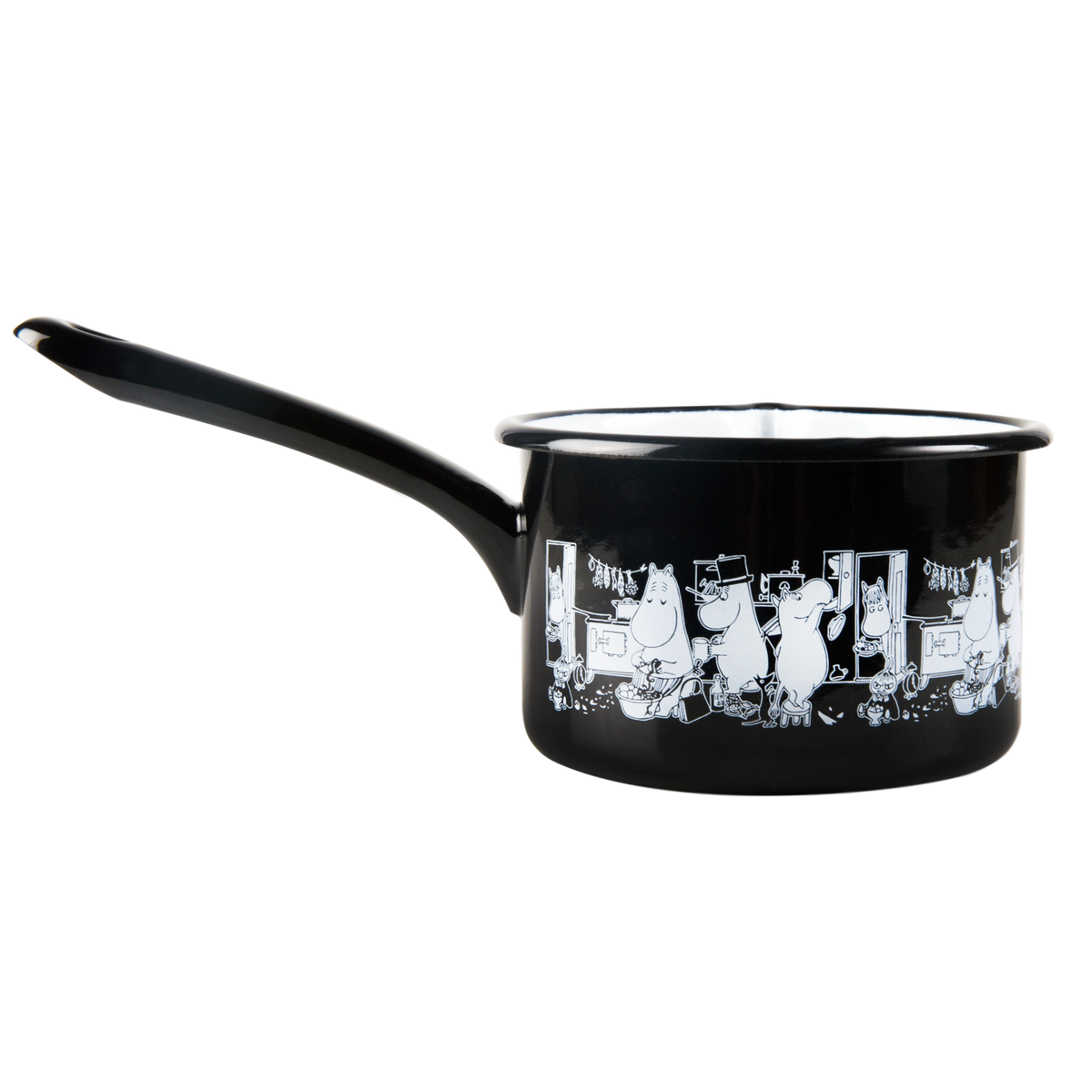Moomin In The Kitchen Enamel Cookware Collection by Muurla Design 