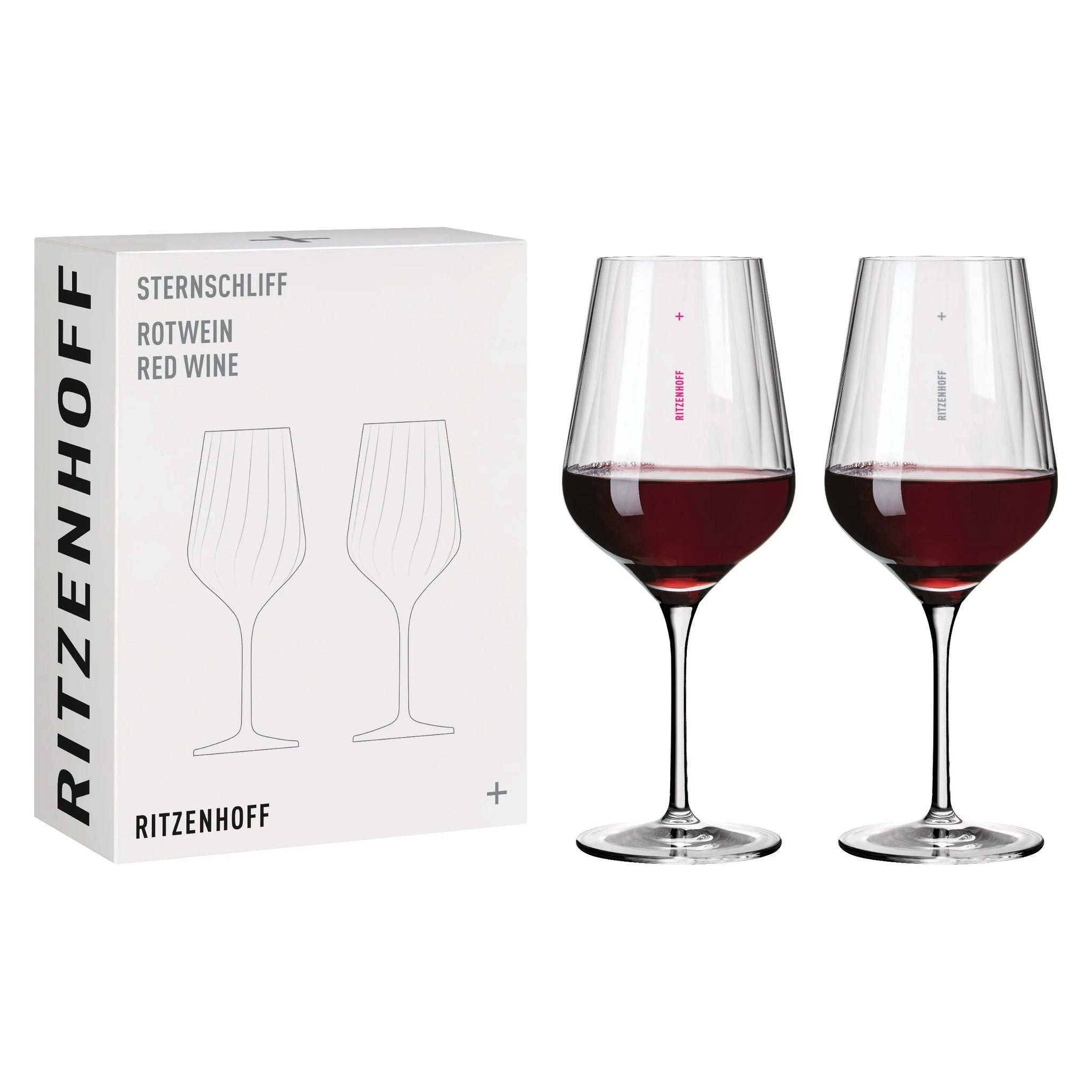 Celebration Deluxe Red Wine Glass Stars 2-pack, 54 cl - Ritzenhoff