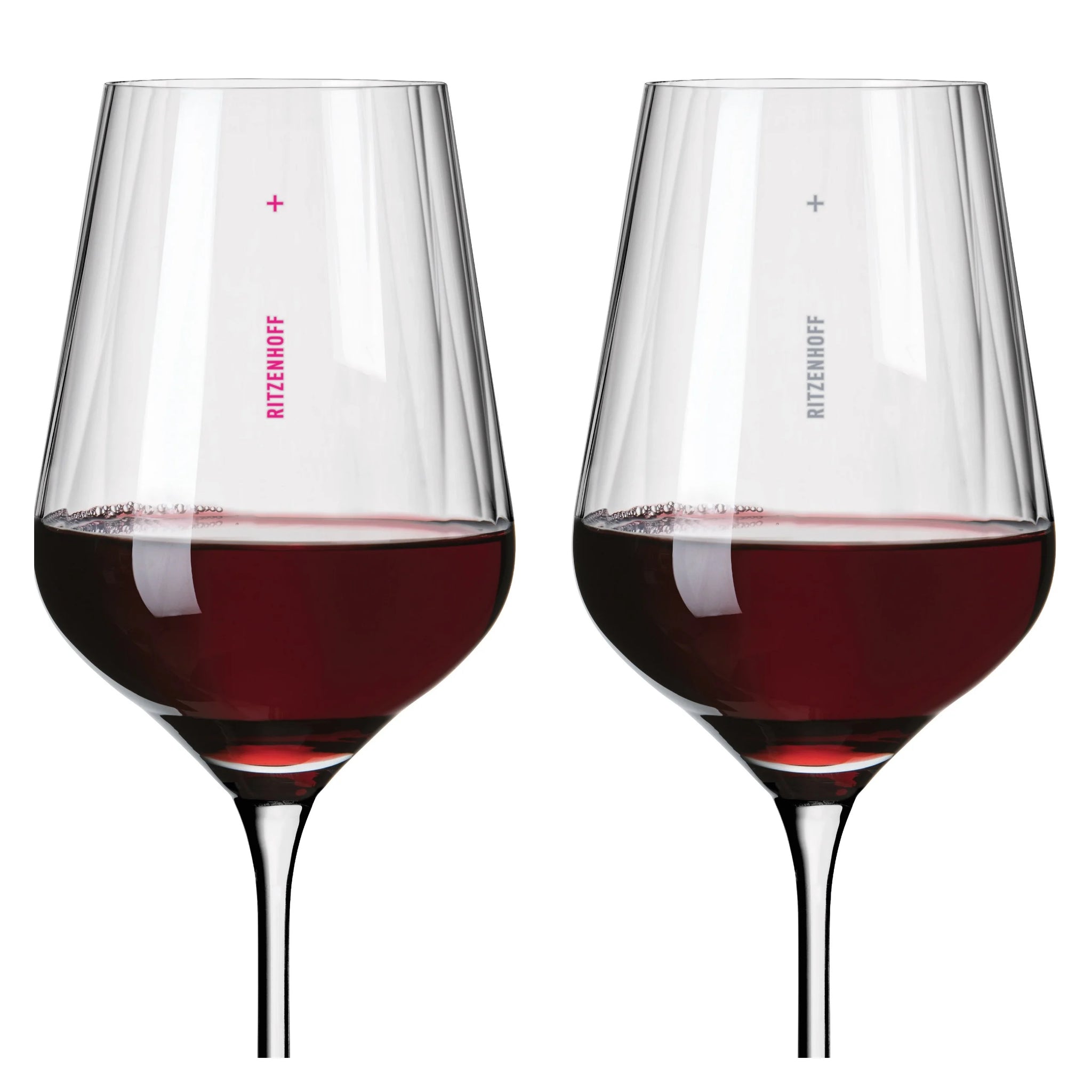 Red Quartz Wine Glass - Set of 2 in 2023