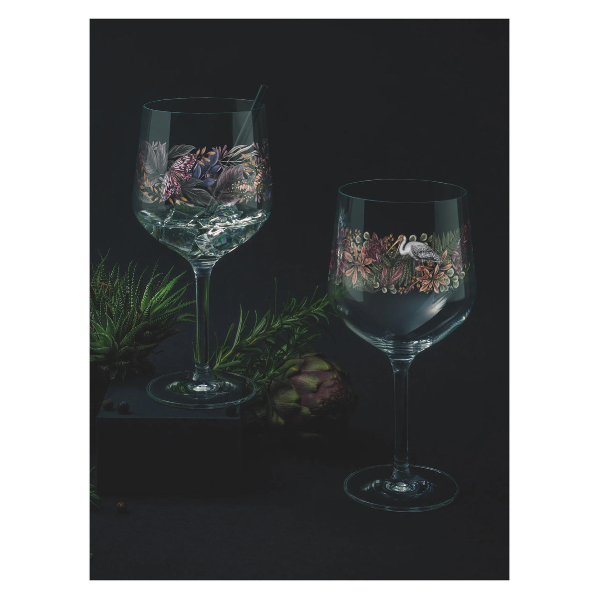 2 Ritzenhoff Gin and Summer Cocktail Glasses by designer: Maggie Enterrios 2021