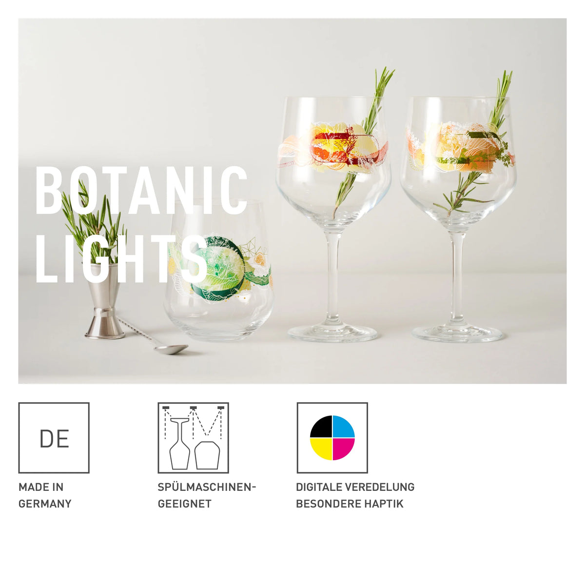RITZENHOFF | Botanic Lights Gin Glass, Set of 2 | Design: Heike Zuschke #1