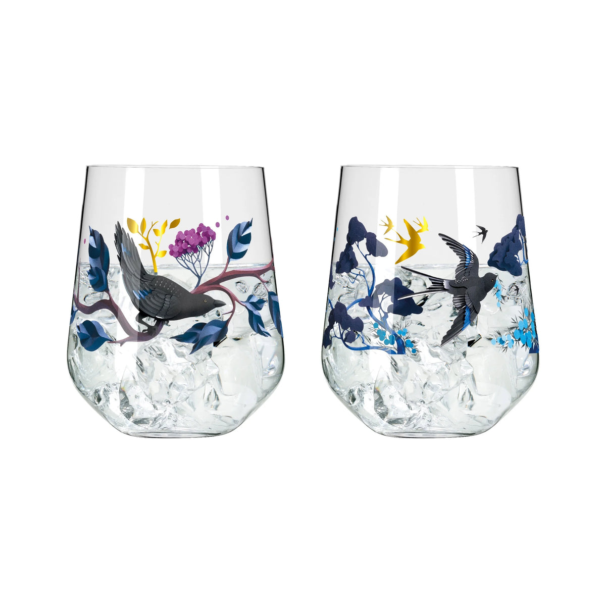 RITZENHOFF | Botanic Glamour Gin Tumbler, Set of 2 | Design: Joyanne Horscroft #2