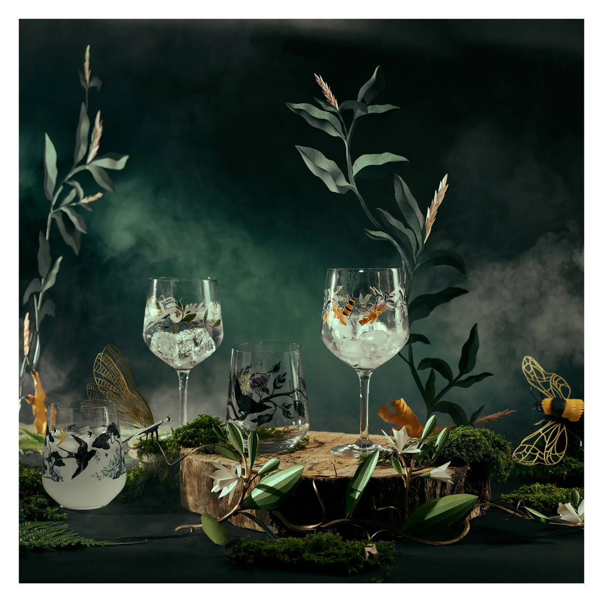 RITZENHOFF | Botanic Glamour Gin Tumbler, Set of 2 | Design: Joyanne Horscroft #2