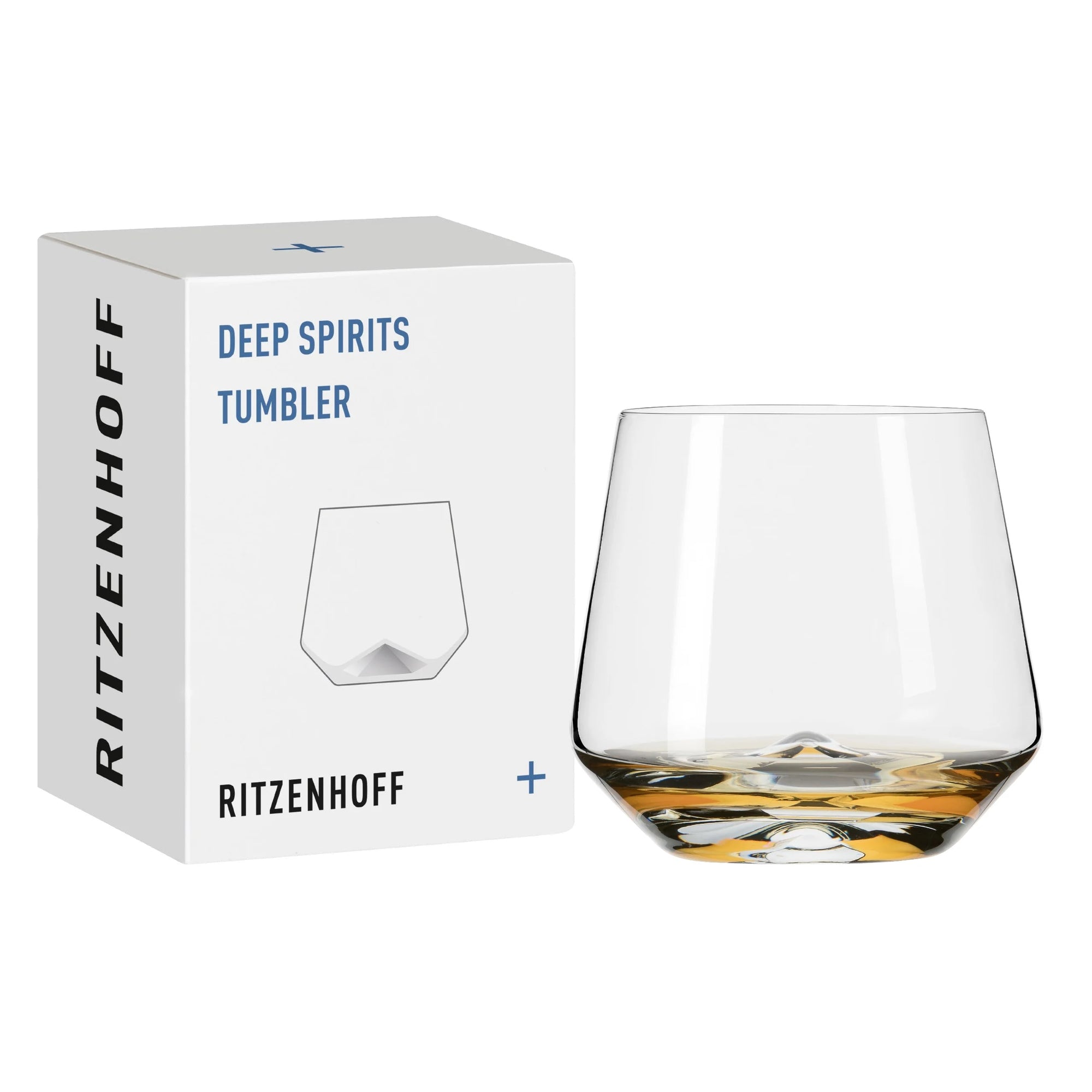 Clever and innovative. A brand new Ritzenhoff Deep Spirits Whisky Tumbler... for the man that has everything! Design by Romi Bohnenberg. 3841002
