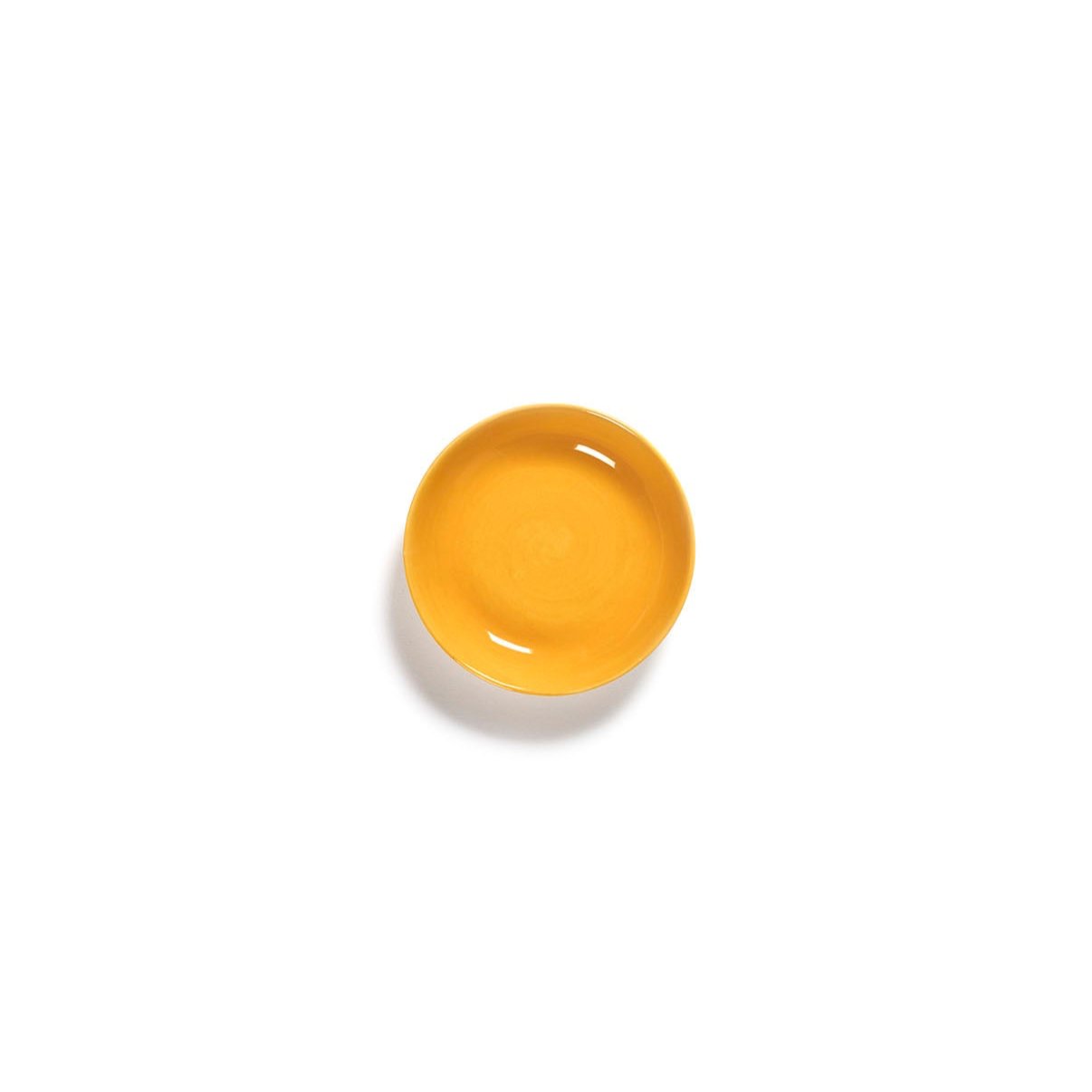 Ottolenghi for Serax Feast collection, small dish, with Sunny Yellow design.