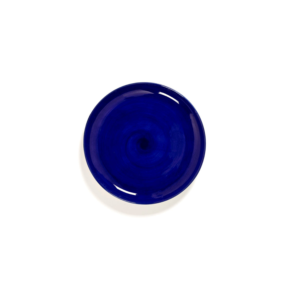 Ottolenghi for Serax Feast collection; medium plate, with lapis lazuli design.