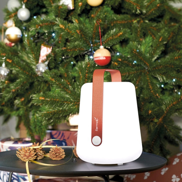 Fermob Balad Lamp next to a Christmas Tree. The perfect gift!