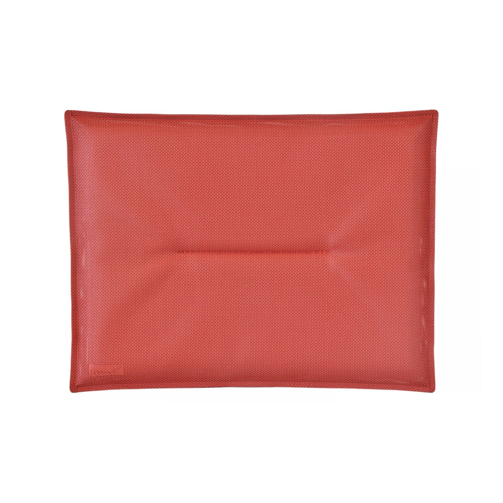 FERMOB Bistro Seat Cushion in Red Ochre