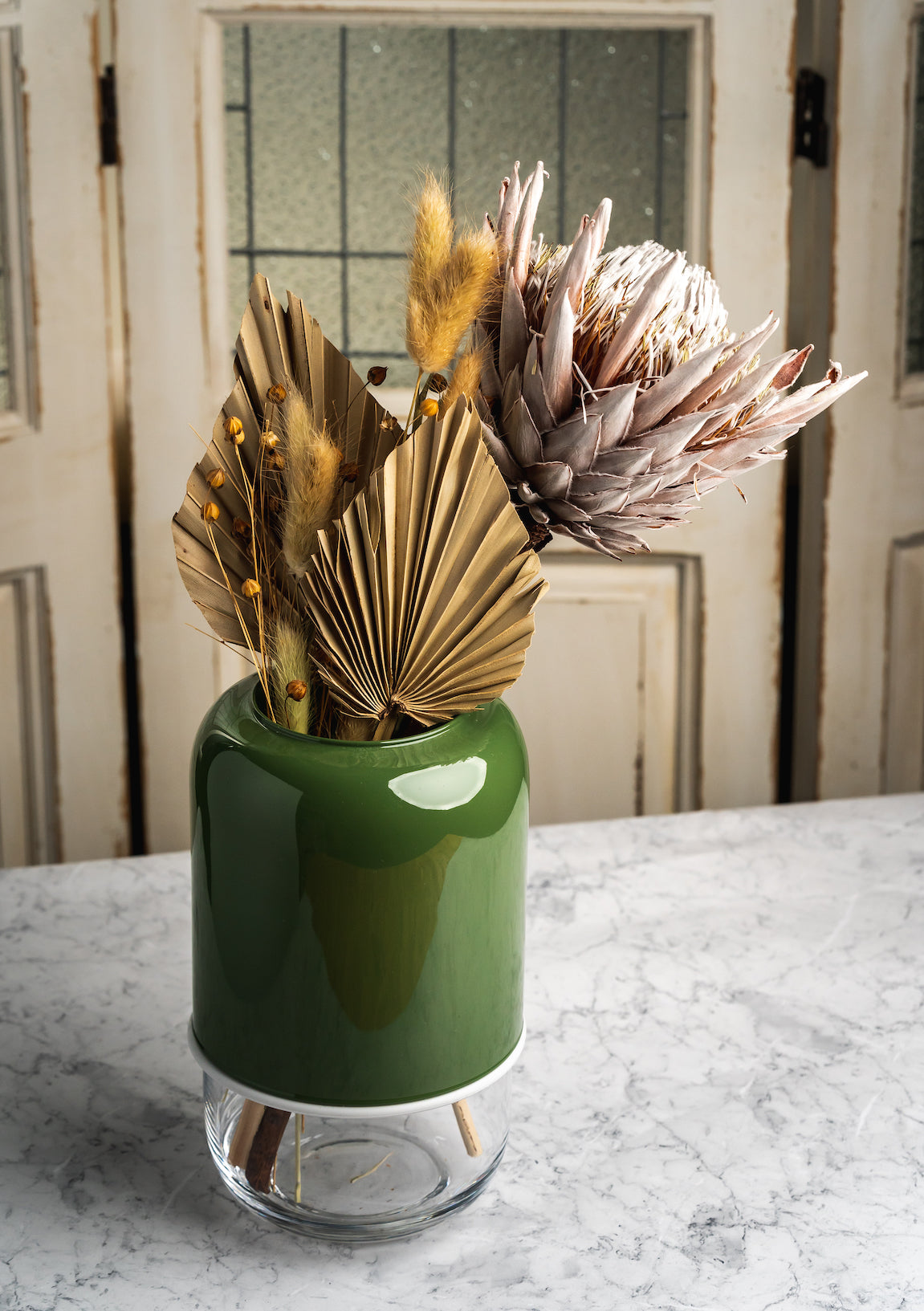 Muurla Design Capsule Vase in Green
