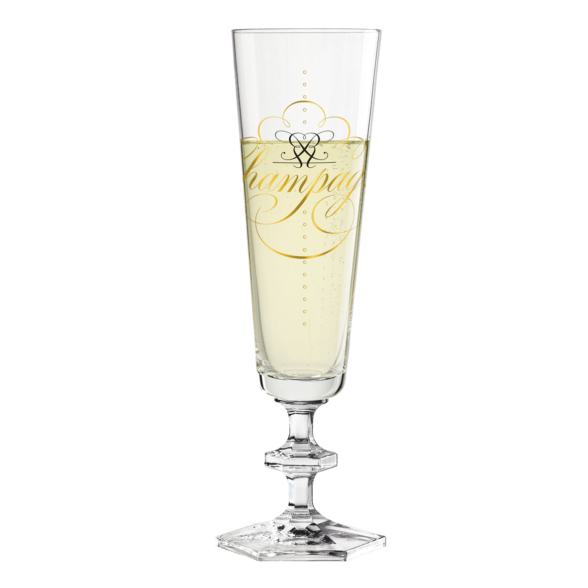 Ritzenhoff Champagne Glass. Made in Marsberg Germany.