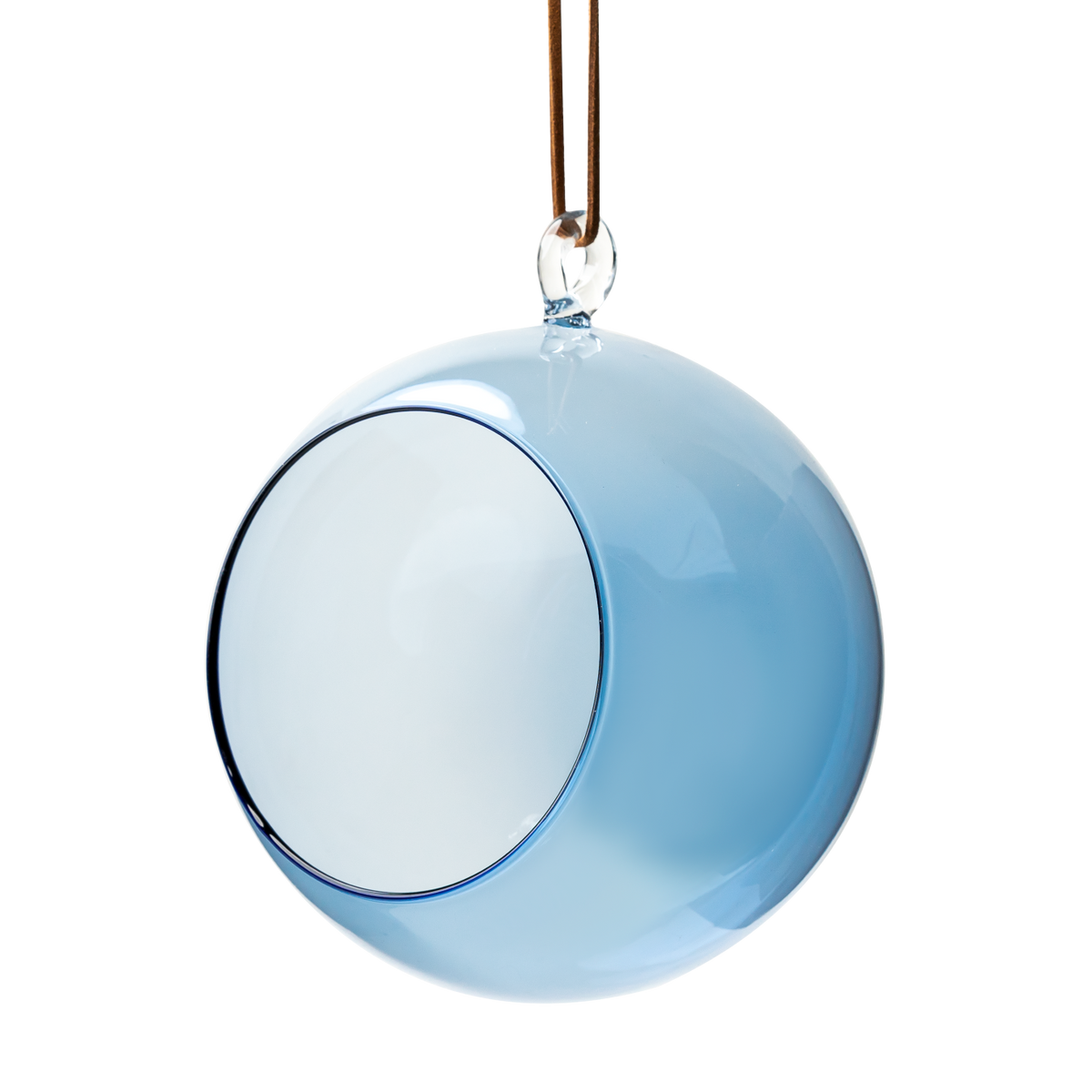 Muurla Decoration Ball 12cm in Blue. For tea-lights, decorations of small plants