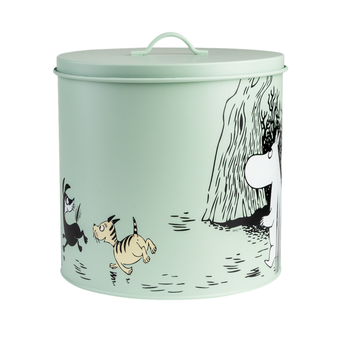 Moomin for Pets, By Muurla Storage Tins, for dry food and treats