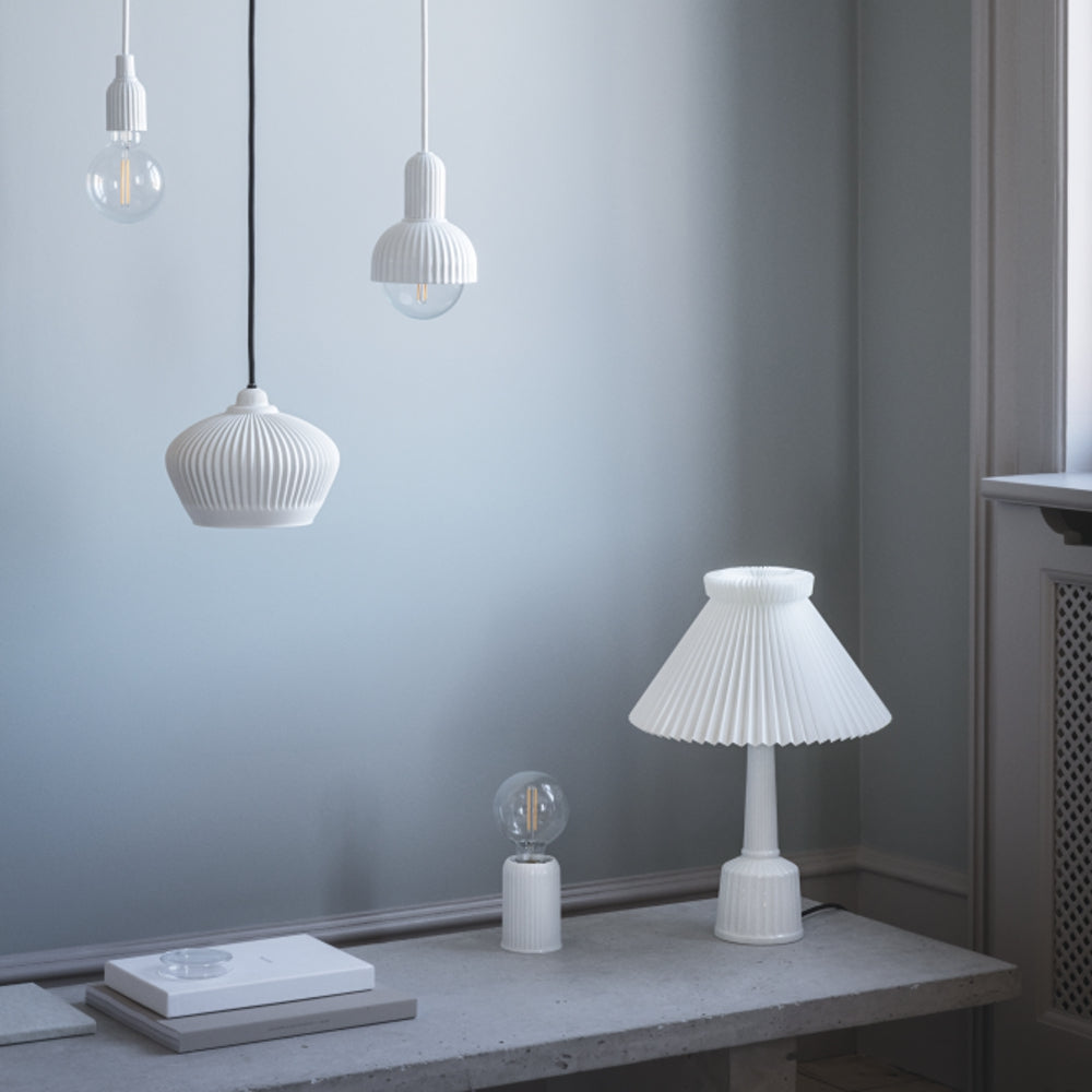 LYNGBY PORCELAIN | Light Fitting #02 H15cm | Design: Philip Bro Ludvigsen | 7 day delivery