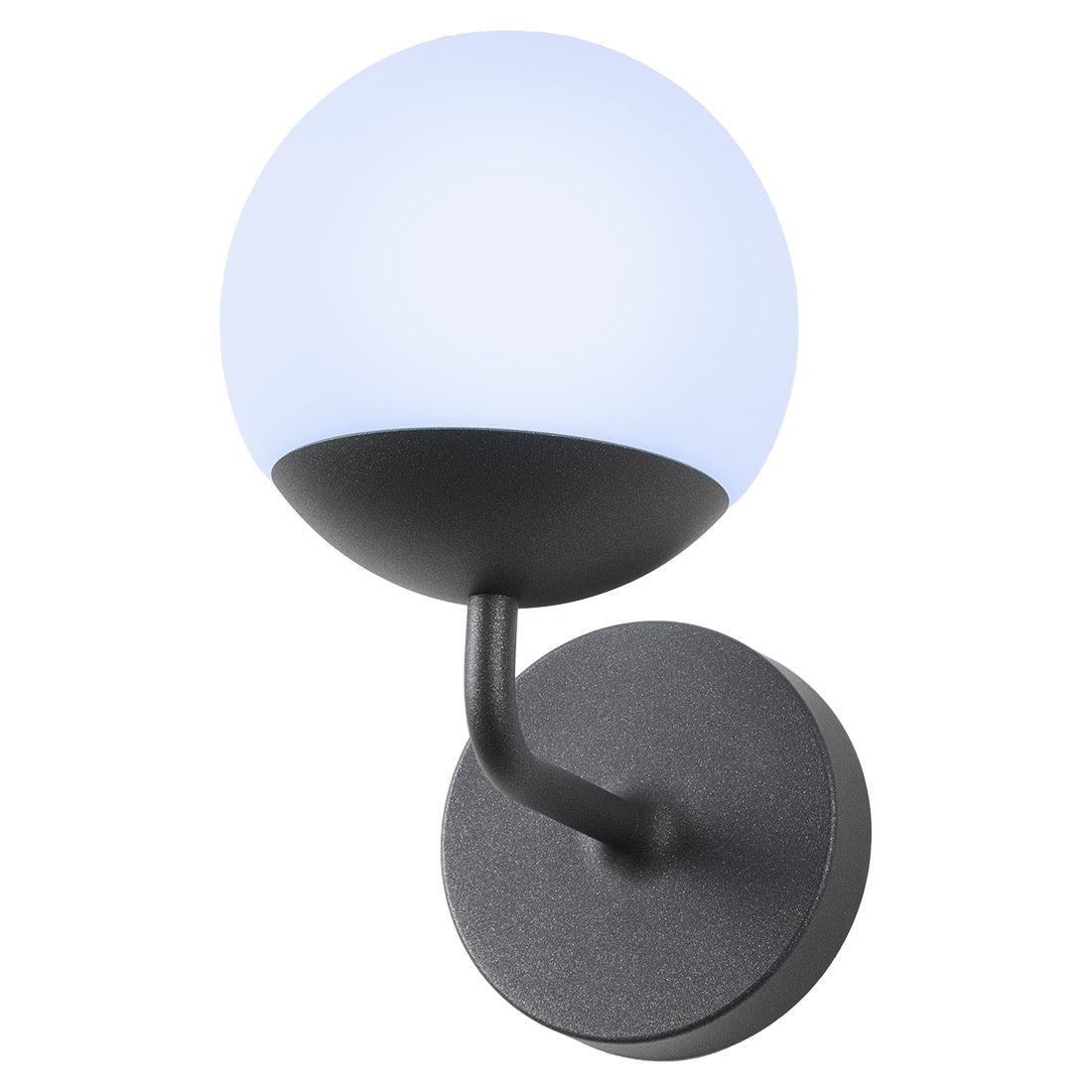 Fermob Mooon! Wall Lamp, designed by Tristan Lohner, in Anthracite.