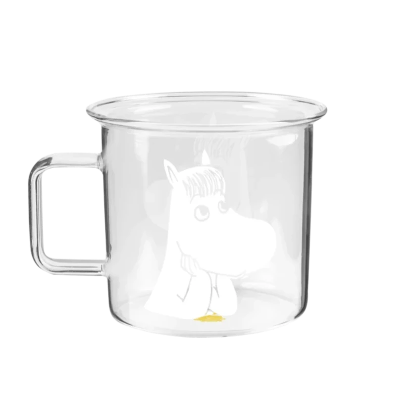 MUURLA | Moomin | Glass Mug | 35cl | Snorkmaiden - Clear