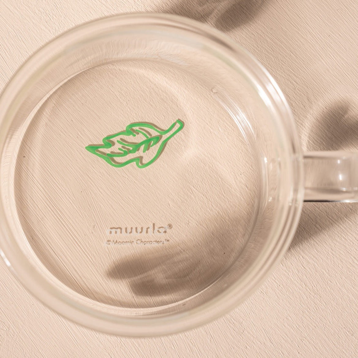 MUURLA | Moomin | Glass Mug | 35cl | Snufkin - Clear