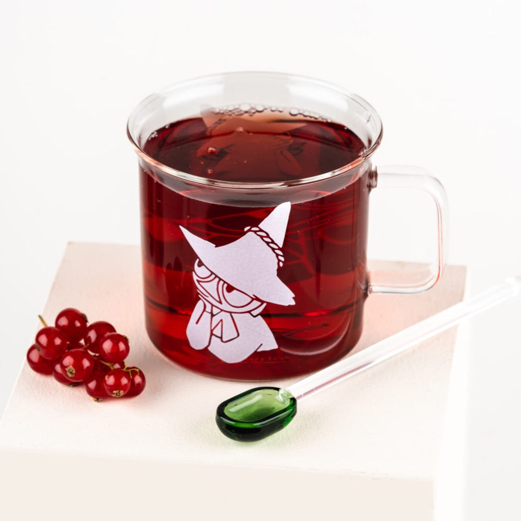 MUURLA | Moomin | Glass Mug | 35cl | Snufkin - Clear