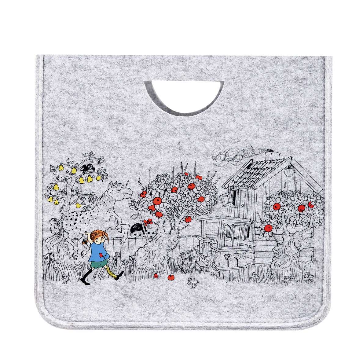 PIPPI LONGSTOCKING | Storage Basket 33x33x31cm | The Way Home
