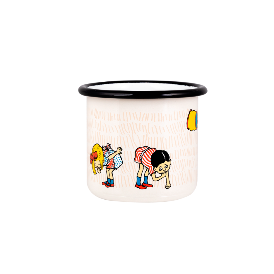 PIPPI LONGSTOCKING | Enamel Mug | The Snirkle Hunt | 2.5dl