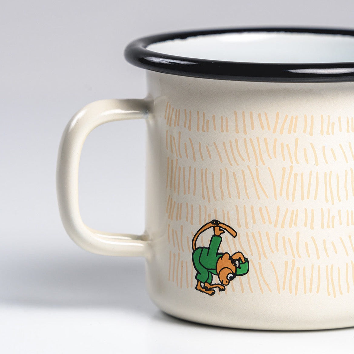 MUURLA | Pippi Longstocking | Enamel Mug | The Snirkle Hunt | 2.5dl