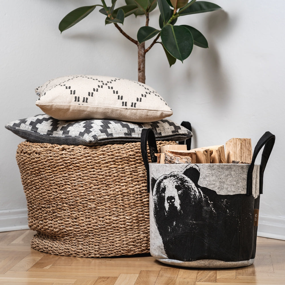 MUURLA | Storage Basket | The Bear | 30L | Made from Recycled Plastic Bottles