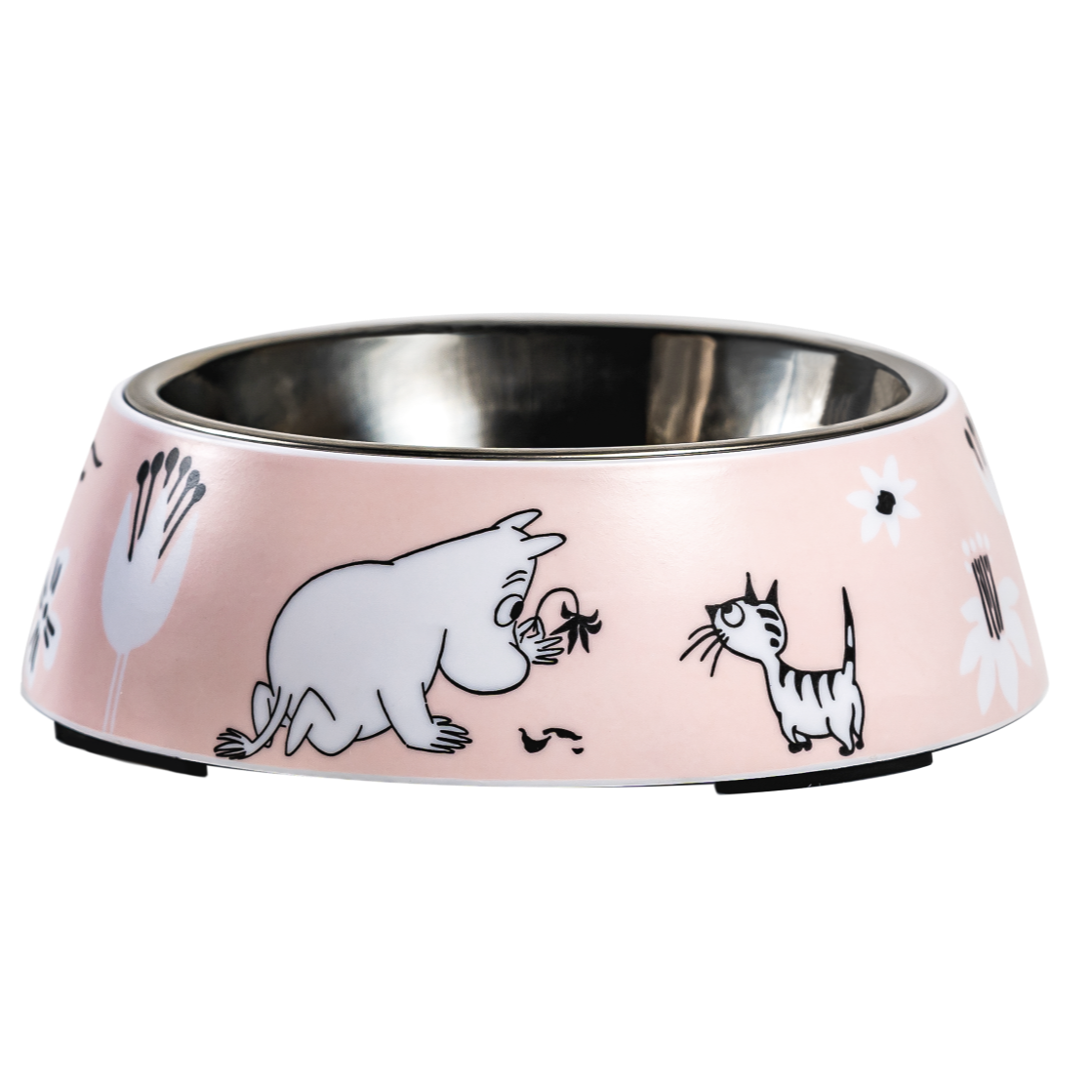 Moomin for Pets, by Muurla. Small Pet Bowl in Pink. 