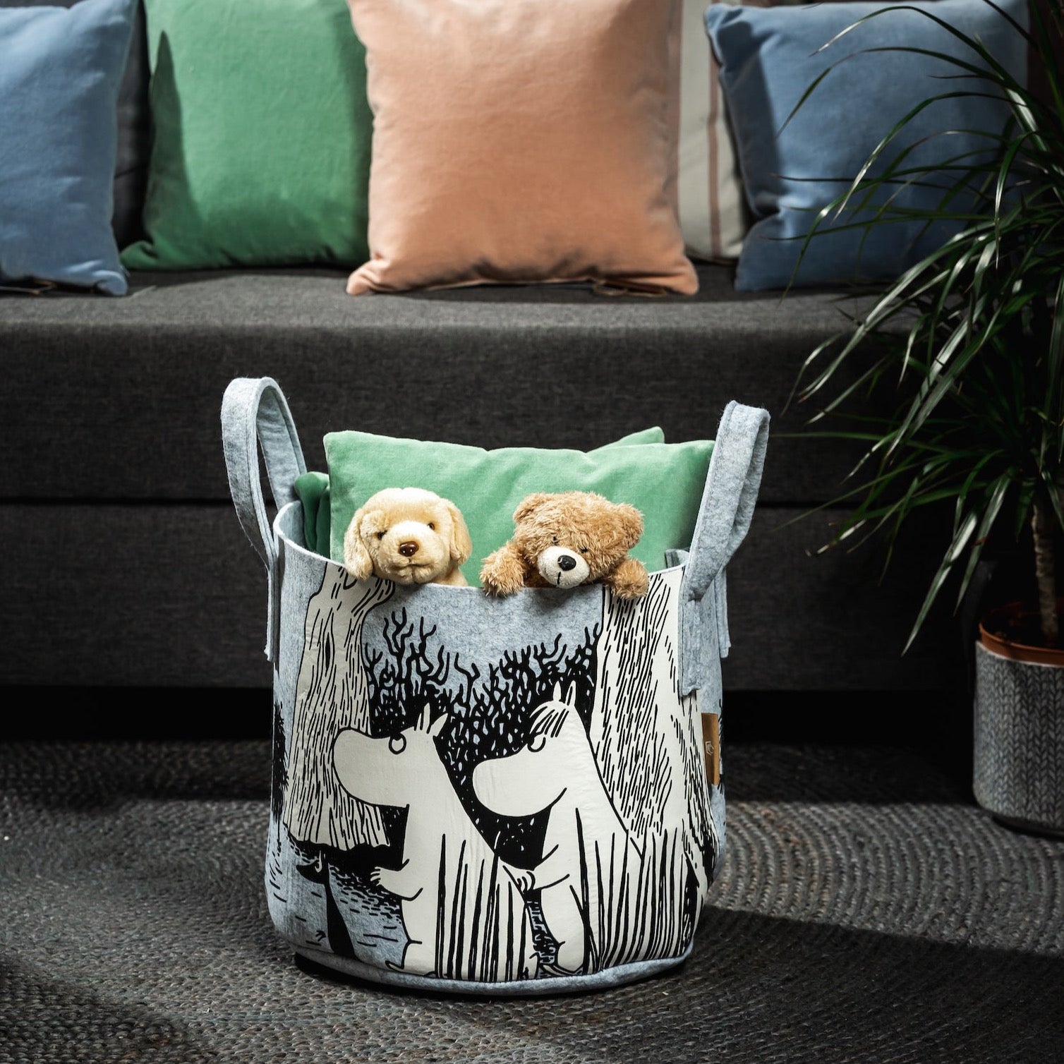 Muurla Design Secret Place Moomin Design Storage Basket