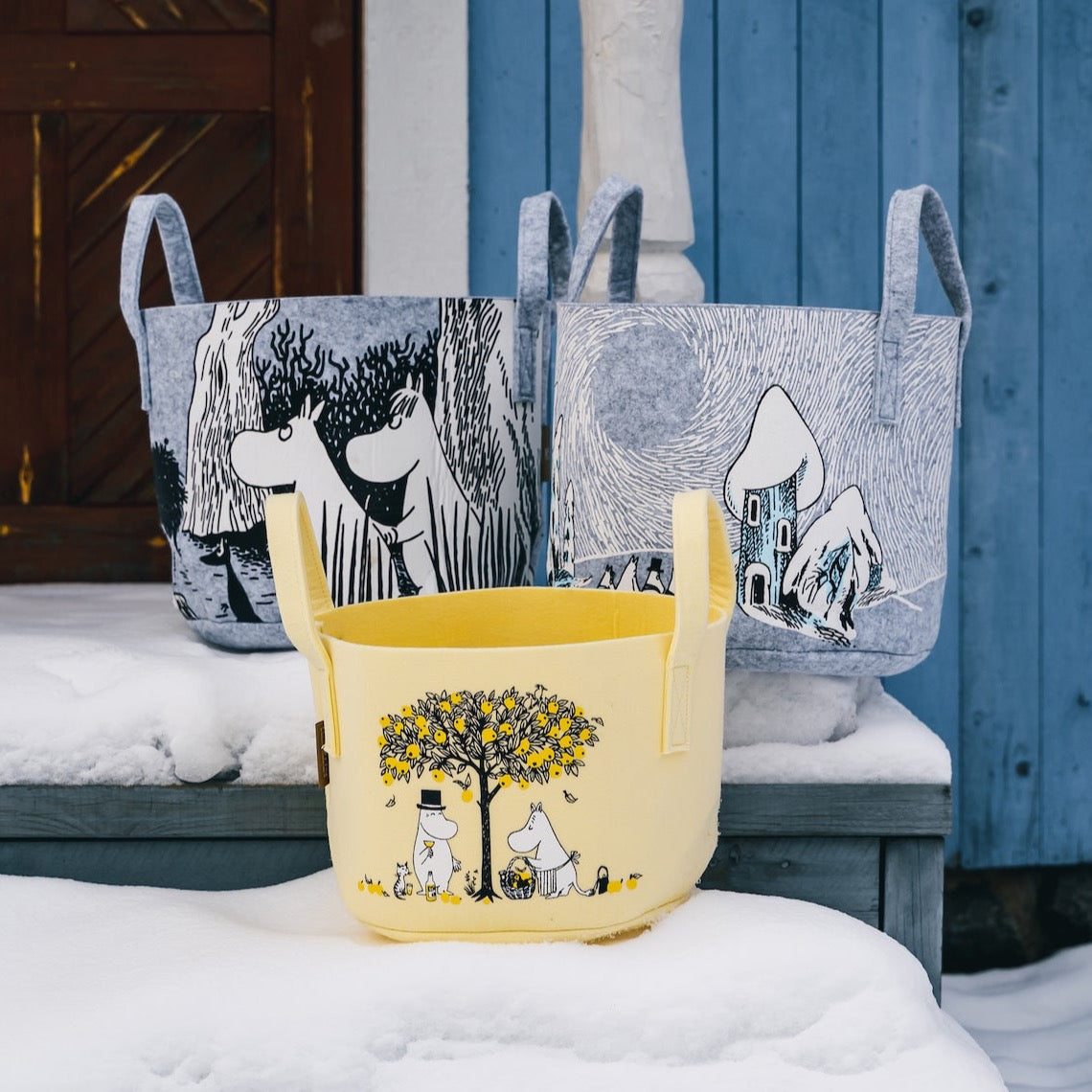 Muurla Design Apples Moomin Storage Basket