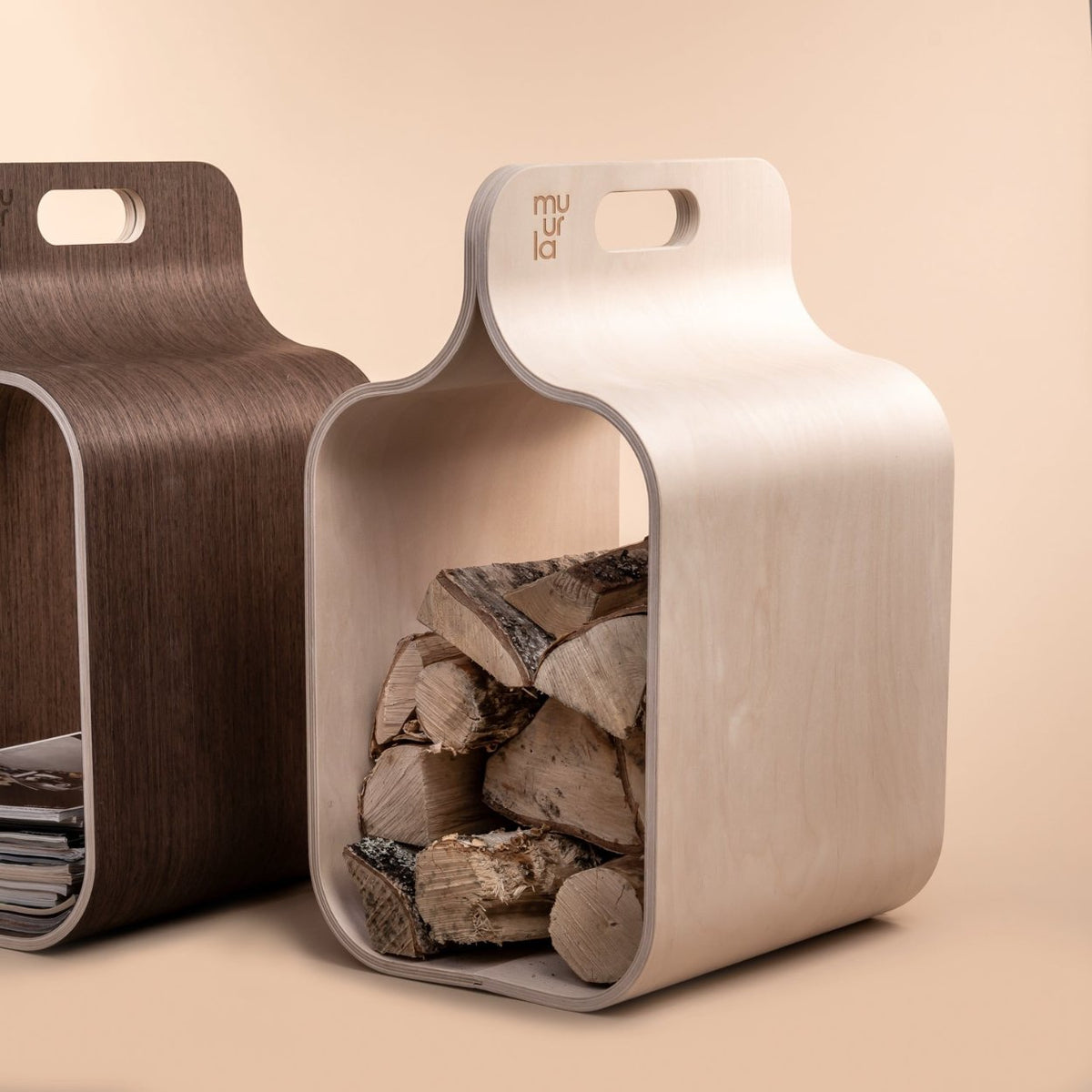 MUURLA | Carrier | Birchwood | Made in Finland | Oak Veneer **Special order - 3 week delivery**