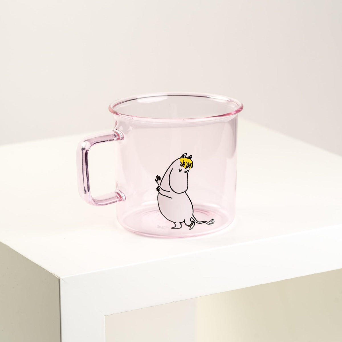 MOOMIN | Originals | The Glass Mug | 35cl | Moomin - Blue