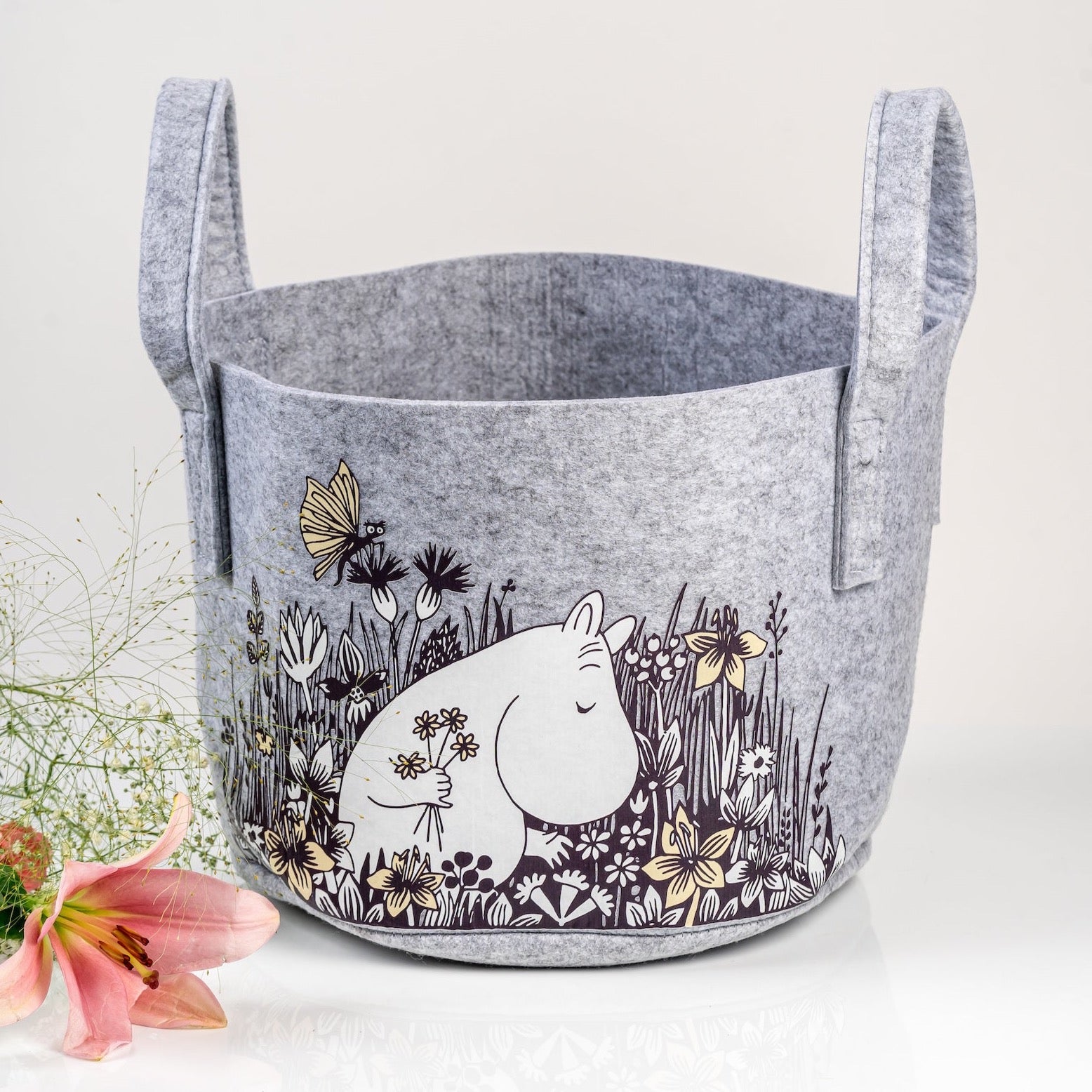 Muurla Moomin Flower Field Storage Basket