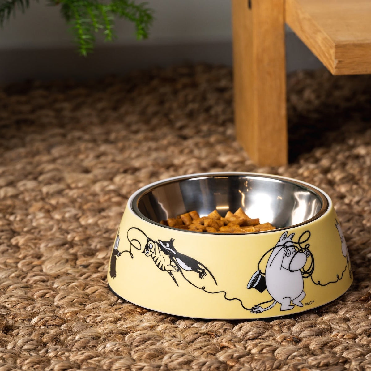 MUURLA - Moomin For Pets | Bowl | Medium Yellow | ⌀ 17.5cm x 5.5cm