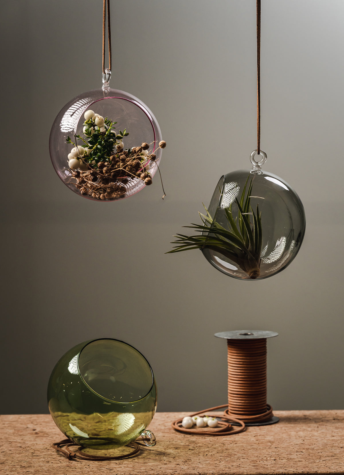 Muurla Decoration Balls 12cm in various colours. For tea-lights, decorations of small plants