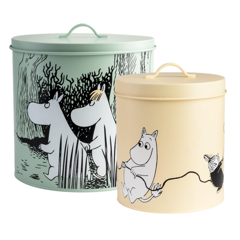 Moomin for Pets, By Muurla Storage Tins, for dry food and treats