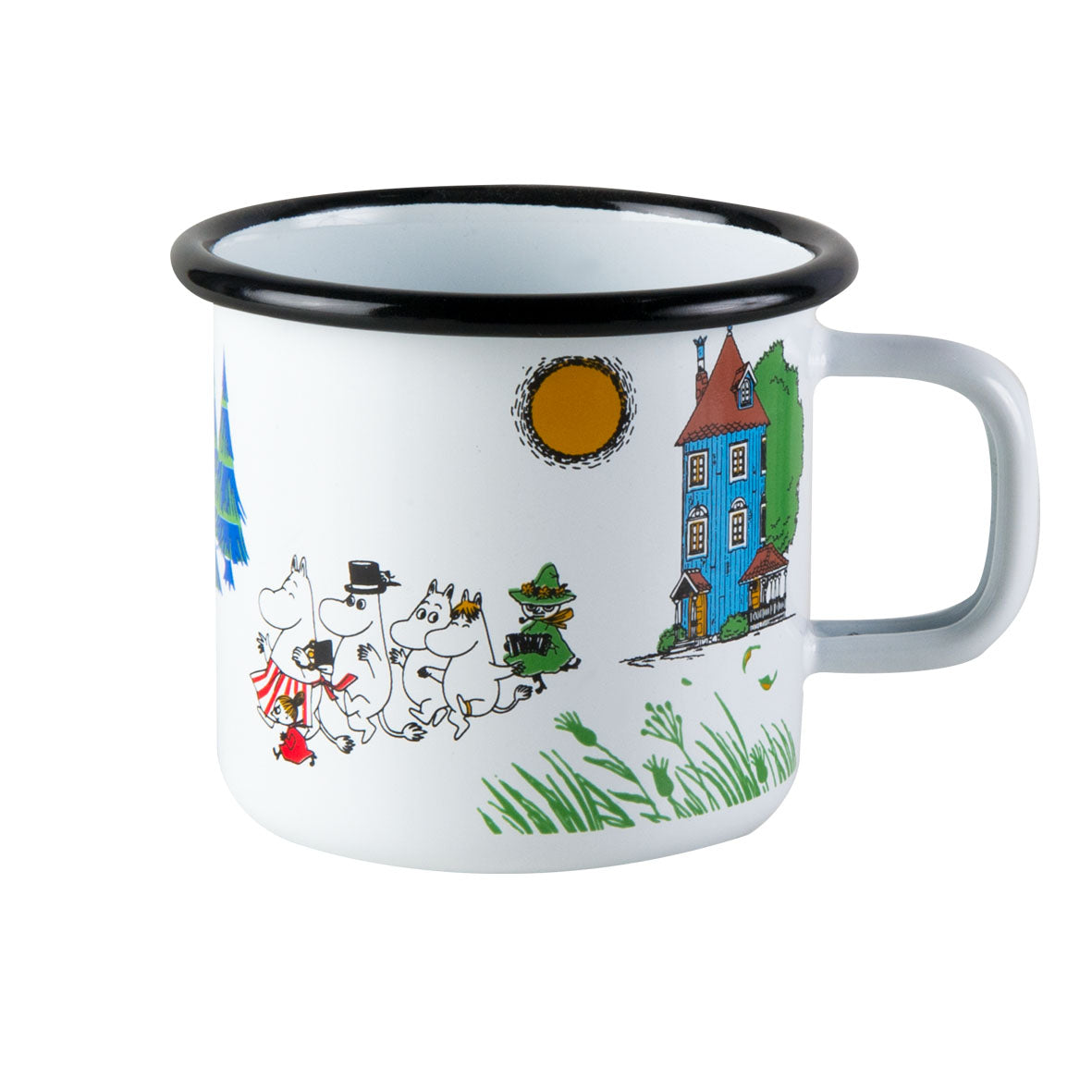MUURLA | Moomin | Colors | Enamel Mug | Moominvalley | 3.7dl