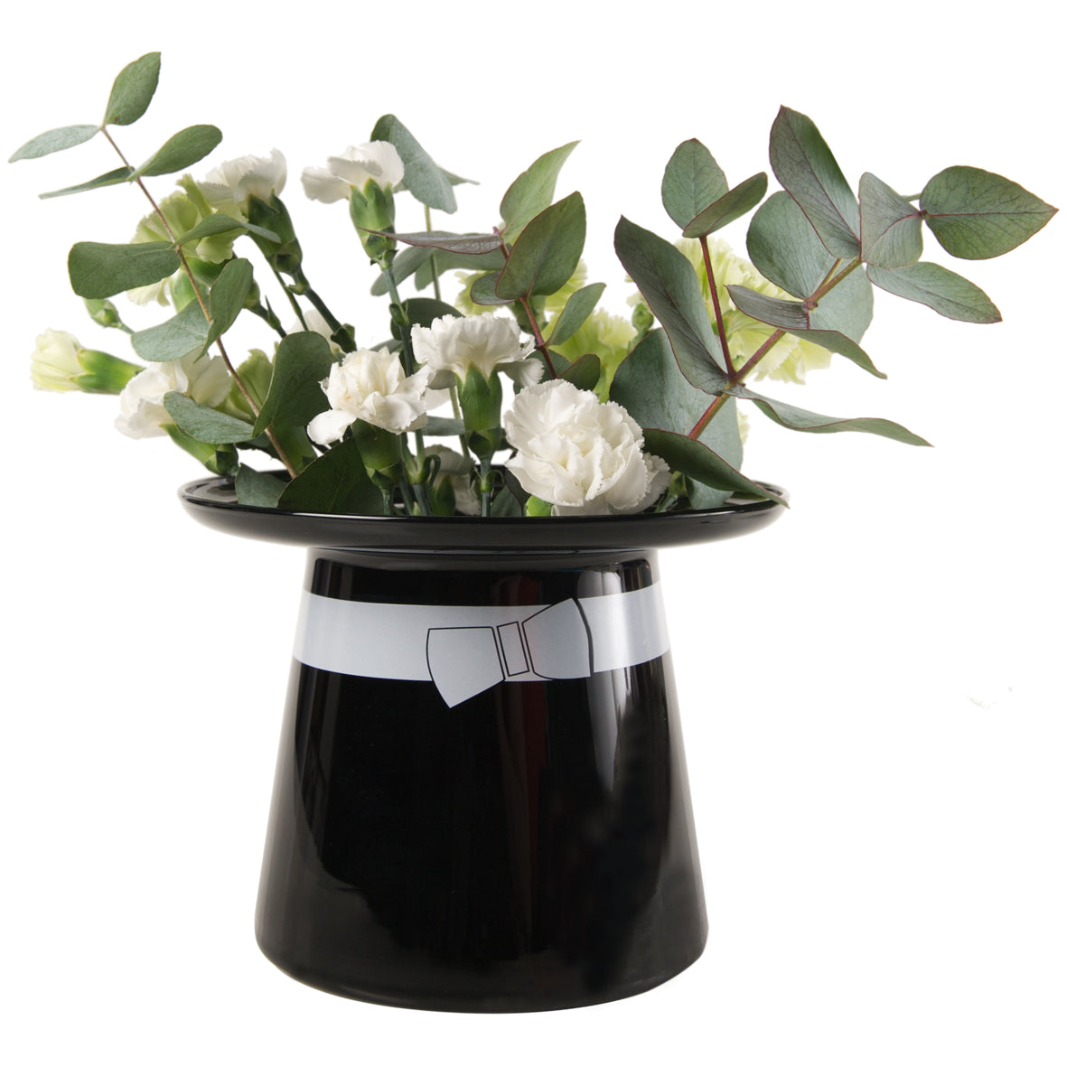 MUURLA | Moomin | Moominpappa&#39;s Hat Vase | Black