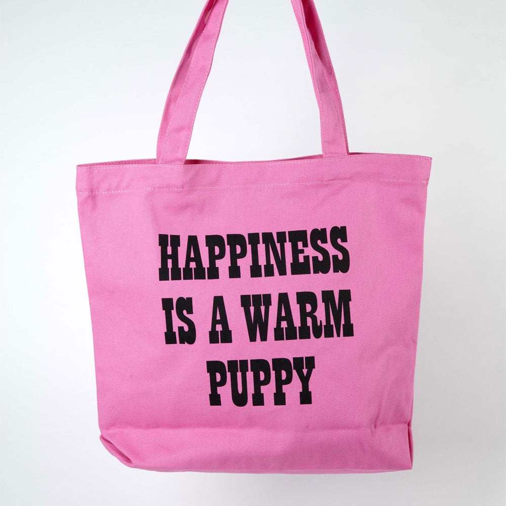 PEANUTS | Tote Bag | Charlie Brown, Snoopy. Happiness is a warm puppy!